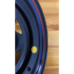 Диск усиленный УАЗ стальной черный 5x139,7 7xR15 d110 ET+10 (треугольник мелкий)