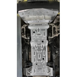 Защита Falcon радиатора, картера, РК, КПП для RAM (Dodge) 1500 TRX 6.2T бензин, алюминий 8 мм