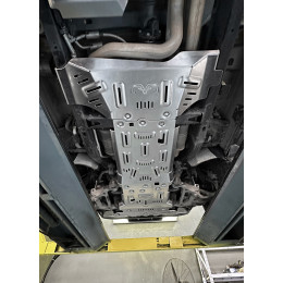 Защита Falcon радиатора, картера, РК, КПП для RAM (Dodge) 1500 TRX 6.2T бензин, алюминий 8 мм