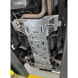 Защита Falcon радиатора, картера, РК, КПП для RAM (Dodge) 1500 TRX 6.2T бензин, алюминий 8 мм