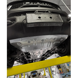 Защита Falcon радиатора, картера, РК, КПП для RAM (Dodge) 1500 TRX 6.2T бензин, алюминий 8 мм