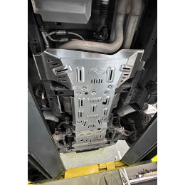 Защита Falcon радиатора, картера, РК, КПП для RAM (Dodge) 1500 TRX 6.2T бензин, алюминий 8 мм