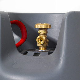 Баллон композитный газовый HPC Research, российский тип соединения. Объем 18,2 л.