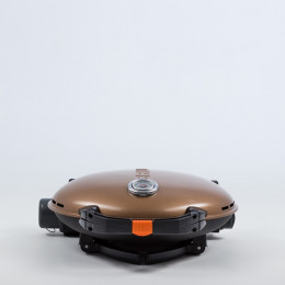 Гриль газовый O-GRILL 700T bicolor черный-золотистый (в комплекте адаптер тип А)