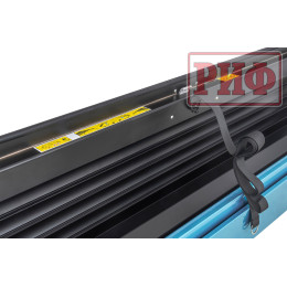 Крышка кузова РИФ для Changan Hunter Plus, роллета раздвижная 1650х1666 мм, алюминиевая, черная