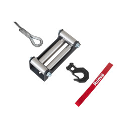 Лебёдка автомобильная электрическая 12V Runva EWXT10000F 4500 кг стальной трос