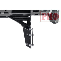 Бампер РИФ силовой задний Mitsubishi L200 2019+ с квадратом под фаркоп