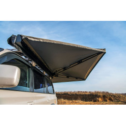 Маркиза автомобильная РИФ веерная, безопорная 2,3х2 м (левая)