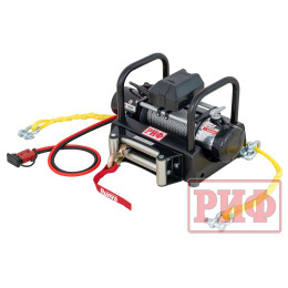 Лебёдка переносная РИФ 12000 c площадкой и проводами (стальной трос)