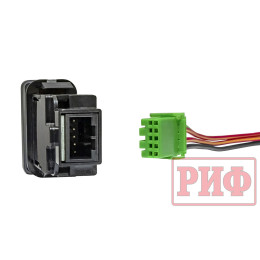 Кнопка ВКЛ/ВЫКЛ, белый, REAR LIGHTS TOYOTA 40x20 горизонтальная