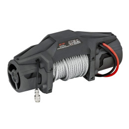 Лебёдка автомобильная электрическая 12V Runva 6000 lbs 2722 кг (стальной трос)