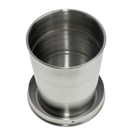 Стакан складной TOURIST "Дружба", 150 мл, нержавеющая. сталь