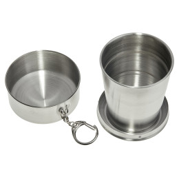 Стакан складной TOURIST "Дружба", 150 мл, нержавеющая. сталь