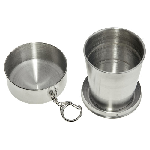 Стакан складной TOURIST "Дружба", 150 мл, нержавеющая. сталь