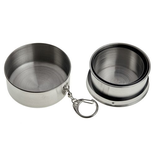 Стакан складной TOURIST "Дружба", 150 мл, нержавеющая. сталь