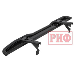 Пороги РИФ силовые Toyota Land Cruiser Prado 120 черные