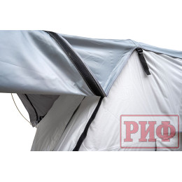 Палатка на крышу автомобиля РИФ Hard RT03-165, корпус черный, тент серый