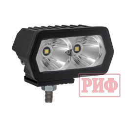 Светодиодная фара дальнего света РИФ 89 мм 20W LED