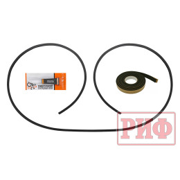 Багажник экспедиционный (платформа) алюминиевый РИФ 1250x1510 мм для ВАЗ Нива (с крепежом)