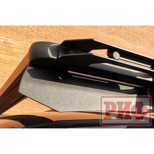 Багажник экспедиционный (платформа) алюминиевый РИФ 1250x1510 мм для ВАЗ Нива (с крепежом)