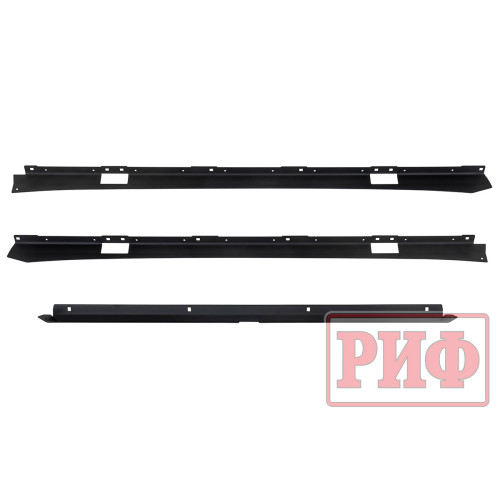 Багажник экспедиционный (платформа) алюминиевый РИФ 1250x1510 мм для ВАЗ Нива (с крепежом)