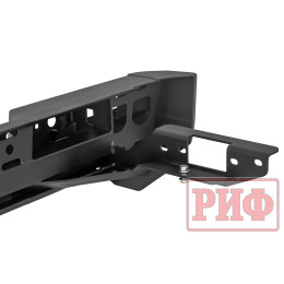 Бампер РИФ силовой задний JAC T6, SOLLERS ST6 с квадратом под фаркоп и фонарями