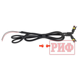 Бампер РИФ силовой задний JAC T6, SOLLERS ST6 с квадратом под фаркоп и фонарями