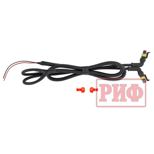 Бампер РИФ силовой задний JAC T6, SOLLERS ST6 с квадратом под фаркоп и фонарями