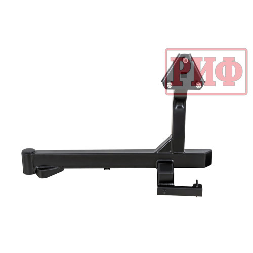 Бампер РИФ силовой задний Toyota Land Cruiser 200 2007-2015 c квадратом под фаркоп и калиткой, стандарт