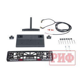 Бампер РИФ силовой задний Toyota Land Cruiser 200 2007-2015 c квадратом под фаркоп и калиткой, стандарт