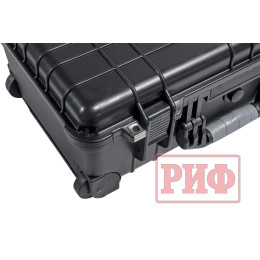 Кейс защитный ударопрочный РИФ 559х351х229 мм на колесах с телескопической ручкой IP55