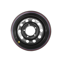 Диск усиленный УАЗ стальной черный 5x139,7 8xR15 d110 ET-40 (только на барабанные тормоза)