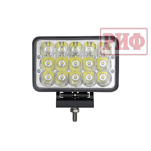 Светодиодная фара водительского света РИФ 178 мм 45W LED