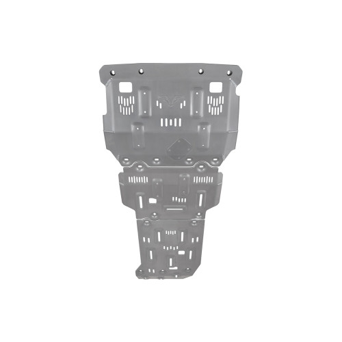 Защита Falcon радиатора, картера, РК, КПП для Haval H5 4 2.0T, бензин, (2023+), алюминий, 8 мм