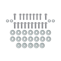 Защита Falcon радиатора, картера, РК, КПП для Haval H5 4 2.0T, бензин, (2023+), алюминий, 8 мм