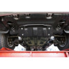 Защита картера, КПП и РК Toyota Hilux 2.5TD/3.0TD 2012+  (композит 10 мм)