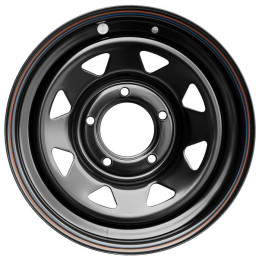 Диск усиленный ВАЗ НИВА стальной черный 5x139,7 7xR16 d98,5 ET+25 (треугольник мелкий)