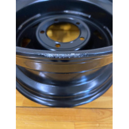 Диск усиленный УАЗ стальной черный 5x139,7 8xR16 d110 ET+15 (треуг. мелкий)(уценка)