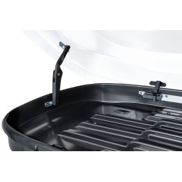 Бокс автомобильный на крышу Pentair RESORT 510L белый глянец, двусторонний