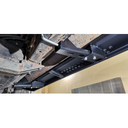 Пороги РИФ силовые Toyota Land Cruiser Prado 120