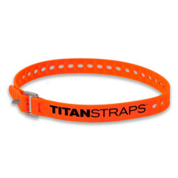 Ремень крепёжный TitanStraps Super Straps оранжевый L = 64 см (Dmax = 18,4 см, Dmin = 4,5 см)