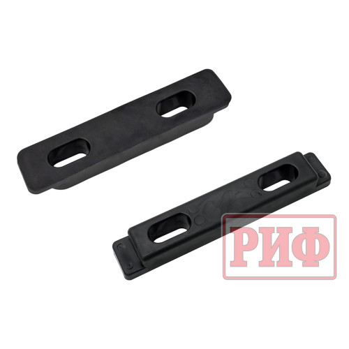 Багажник экспедиционный (платформа) алюминиевый РИФ 1150x2080 мм для Toyota Land Cruiser Prado 150 (с крепежом)