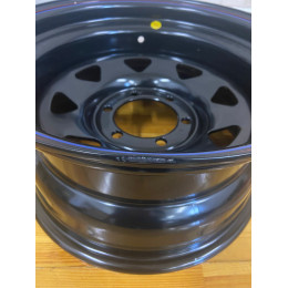 Диск усиленный стальной черный 6x139,7 8xR16 d110 ET-25 (треугольник мелкий)