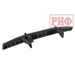 Бампер РИФ силовой задний для ГАЗ Соболь NN с фонарями, возможностью установки фаркопа, стандарт