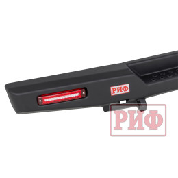 Бампер РИФ силовой задний для ГАЗ Соболь NN с фонарями, возможностью установки фаркопа, стандарт