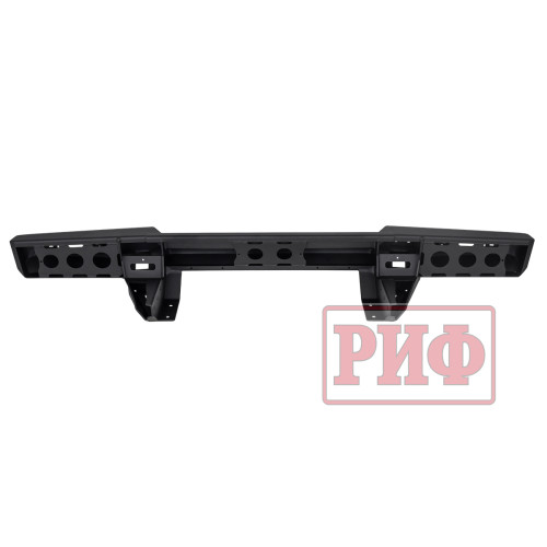 Бампер РИФ силовой задний для ГАЗ Соболь NN с фонарями, возможностью установки фаркопа, стандарт