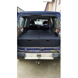 Органайзер в багажник для Nissan Patrol Y61 (2 выдв.ящика+спальник)