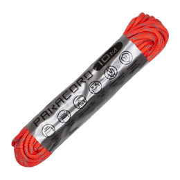 Паракорд 550 CORD nylon 10м световозвращающий (neon orange)