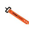 Ремень крепёжный TitanStraps MINI красный L = 15 см, (Dmax - 3,81 см, Dmin - 1,9 см), (4 шт)