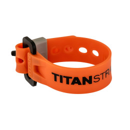 Ремень крепёжный TitanStraps MINI красный L = 15 см, (Dmax - 3,81 см, Dmin - 1,9 см), (4 шт)